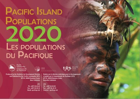 Pacific Islands Population Poster 2020